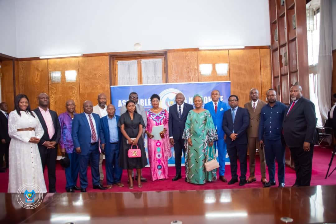 Le Caucus des élus nationaux du Kongo central reçu par le speaker de la chambre basse du parlement Vital Kamerhe, mardi 08 octobre 2024