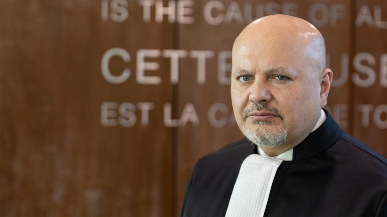 Le procureur de la CPI, Karim A.A Khan