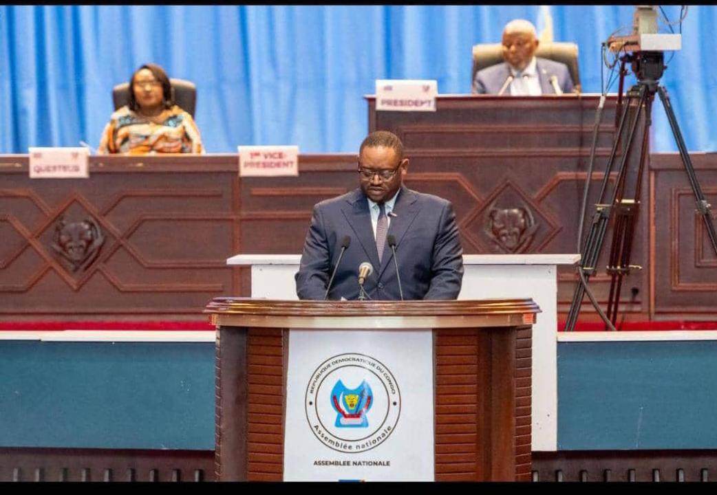 Le ministre des Finances Doudou Fwamba devant la représentation nationale