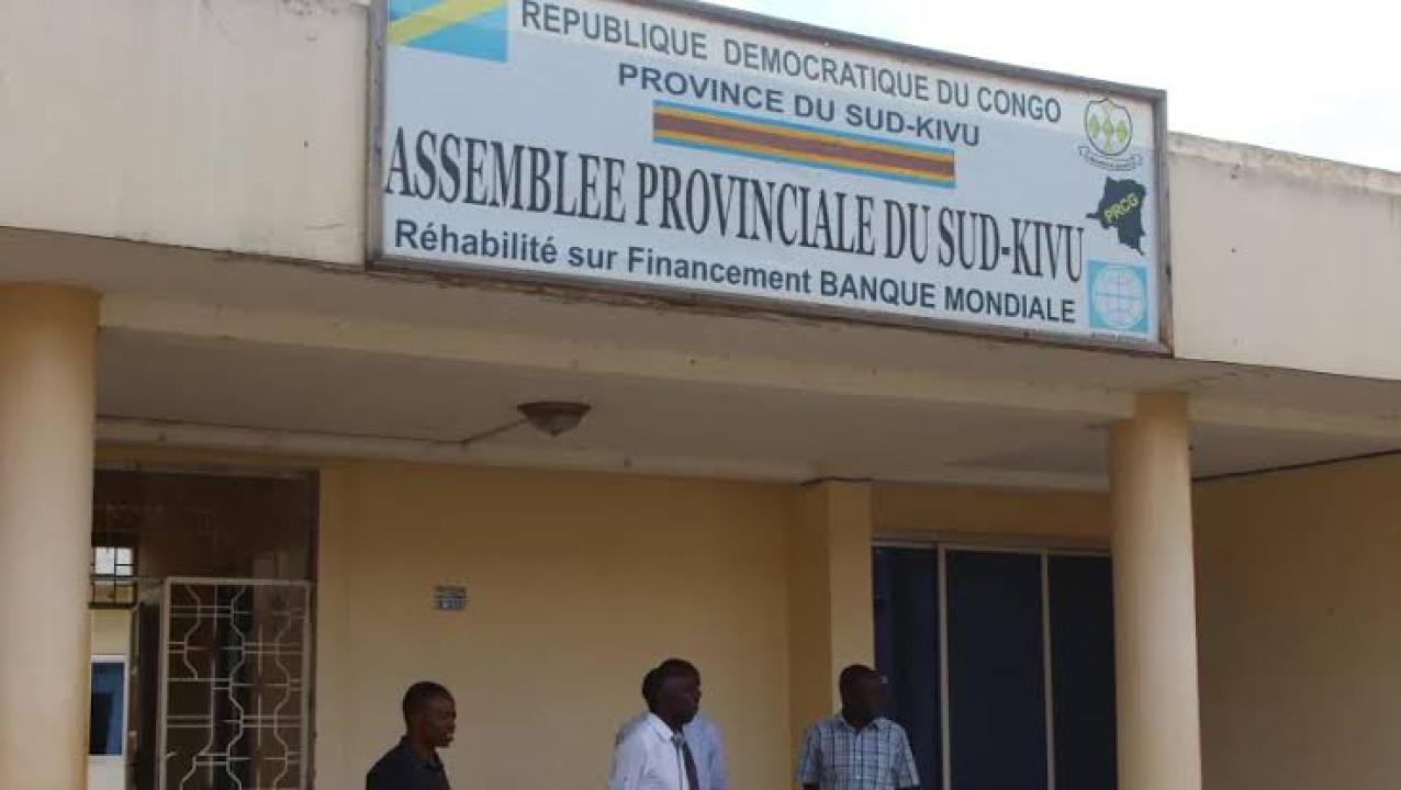 Le Bâtiment de l'Assemblée provinciale du Sud-Kivu.