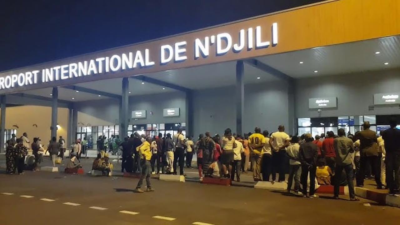 Aéroport international de Ndjili à Kinshasa