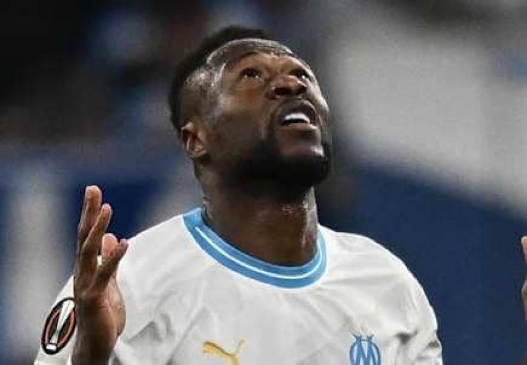 Chancel Mbemba sous les couleurs de l'OM. 
