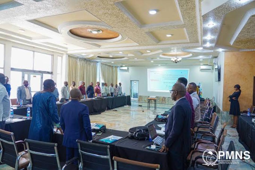 Les Médécins participants à l'atelier sur l'approche Nutrition à Assise Communautaire à Kinshasa