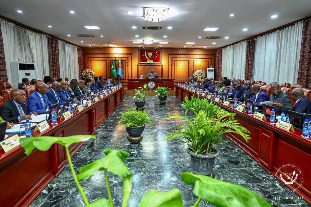 Le Conseil des ministres présidé par le chef de l'État Félix Tshisekedi, vendredi 01 novembre 2024
