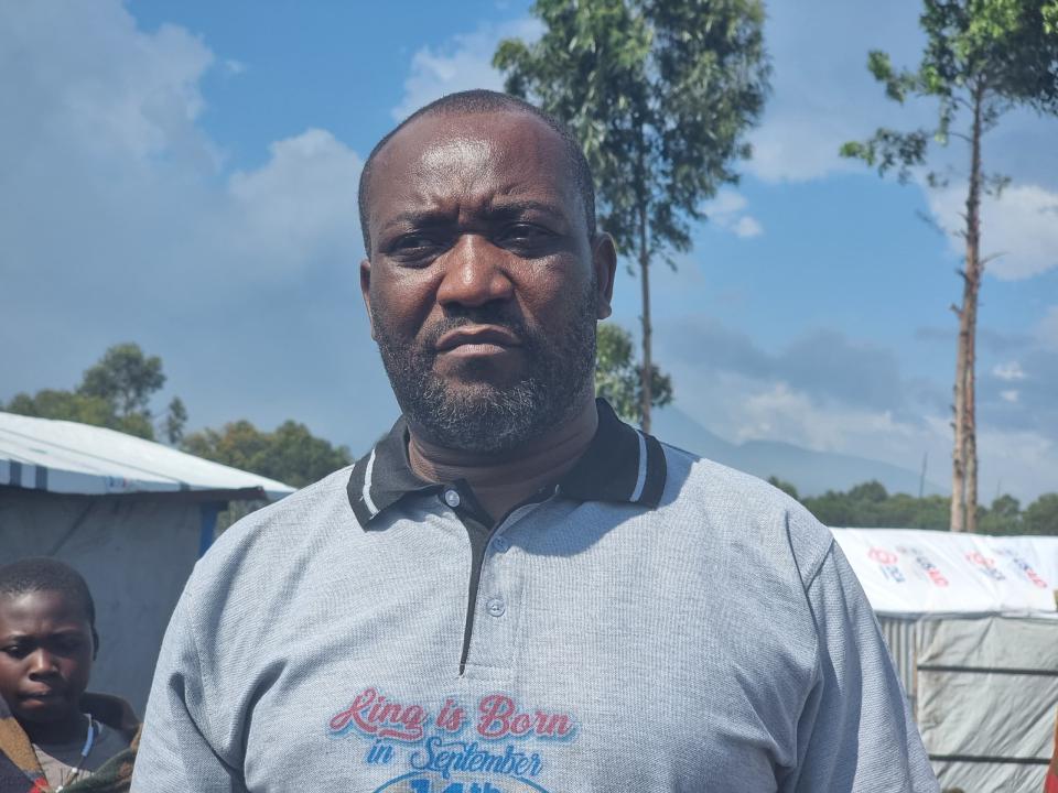 Jean-Claude Bambanze, président de la société civile du territoire de Rutshuru au Nord-Kivu