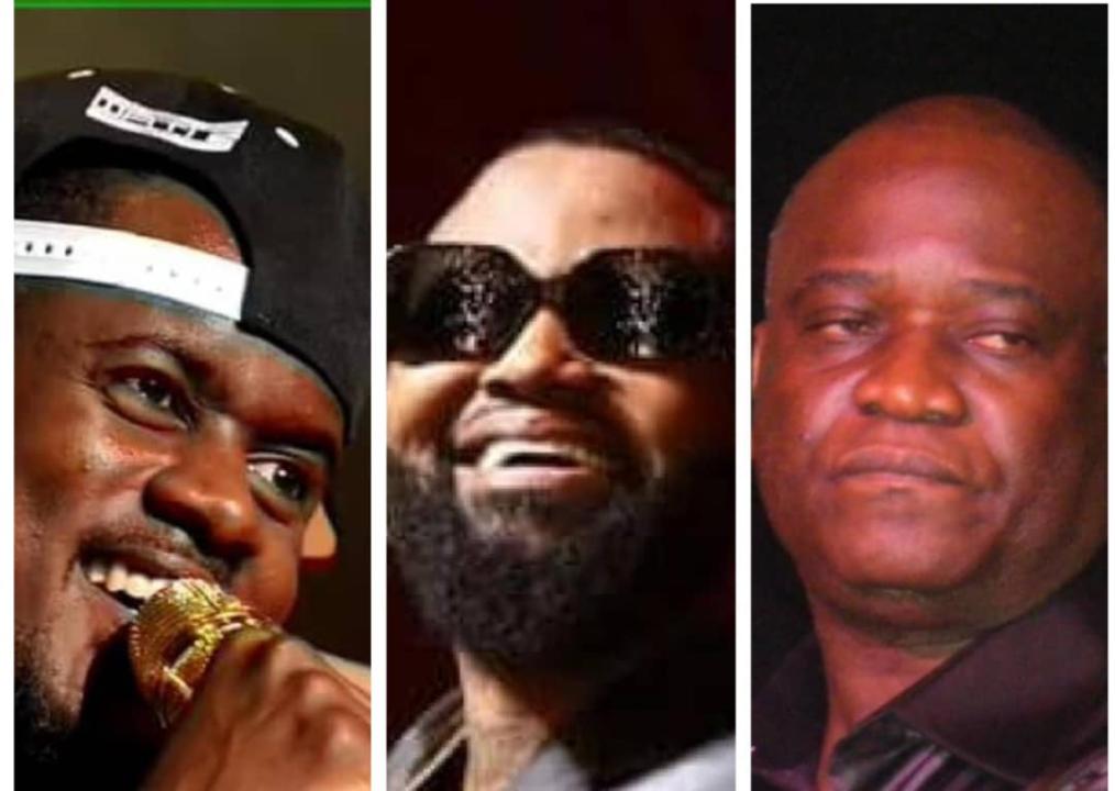 Black M, Ferré Gola et Jossart Nyoka Nlongo. [Photo d'illustration]