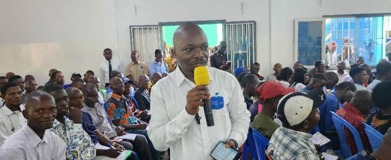 Paul Muhindo, rapporteur adjoint de la CENI