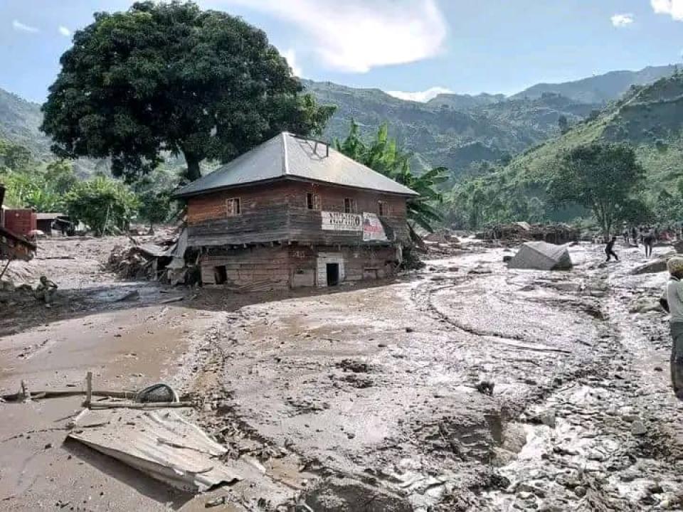 Le glissement de terrain dans le territoire de Kalehe en mai 2023. [Photo d'illustration ]