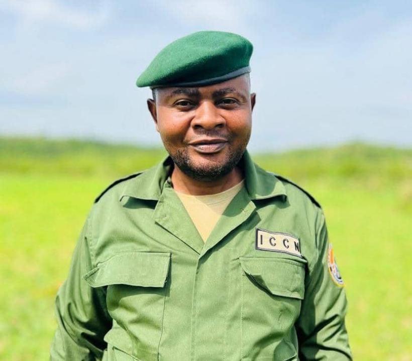 Le Conservateur Sekibibi Bareke Désiré,  gestionnaire du secteur central du Parc National des Virunga