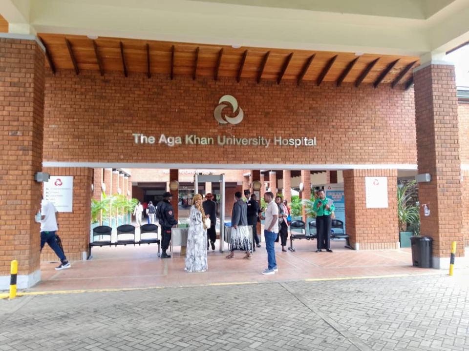 The Aga Khan University Hospital de Nairobi.