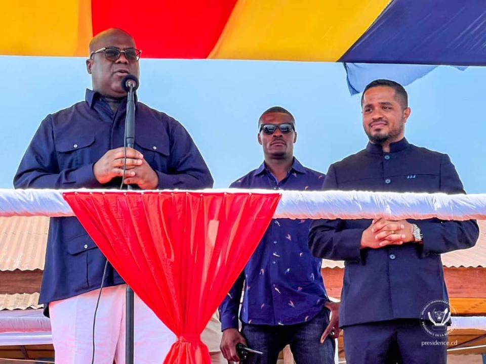 Le chef de l'État Félix Tshisekedi