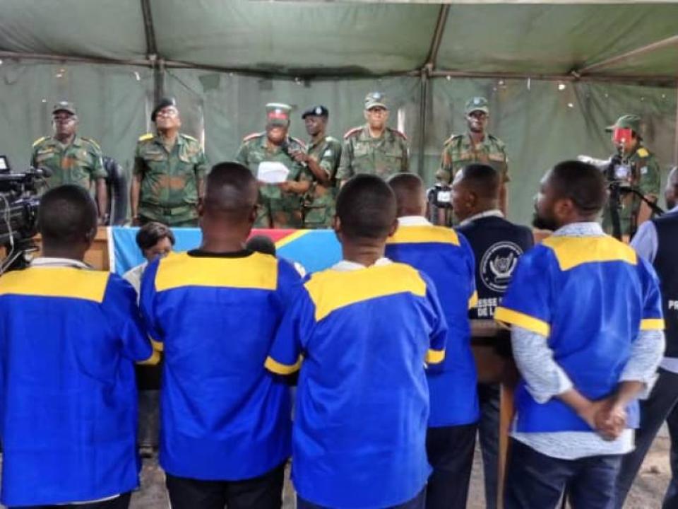 Prononcé de la peine de mort contre cinq collaborateurs de l’AFC par la Haute Cour Militaire de la RDC à Kinshasa