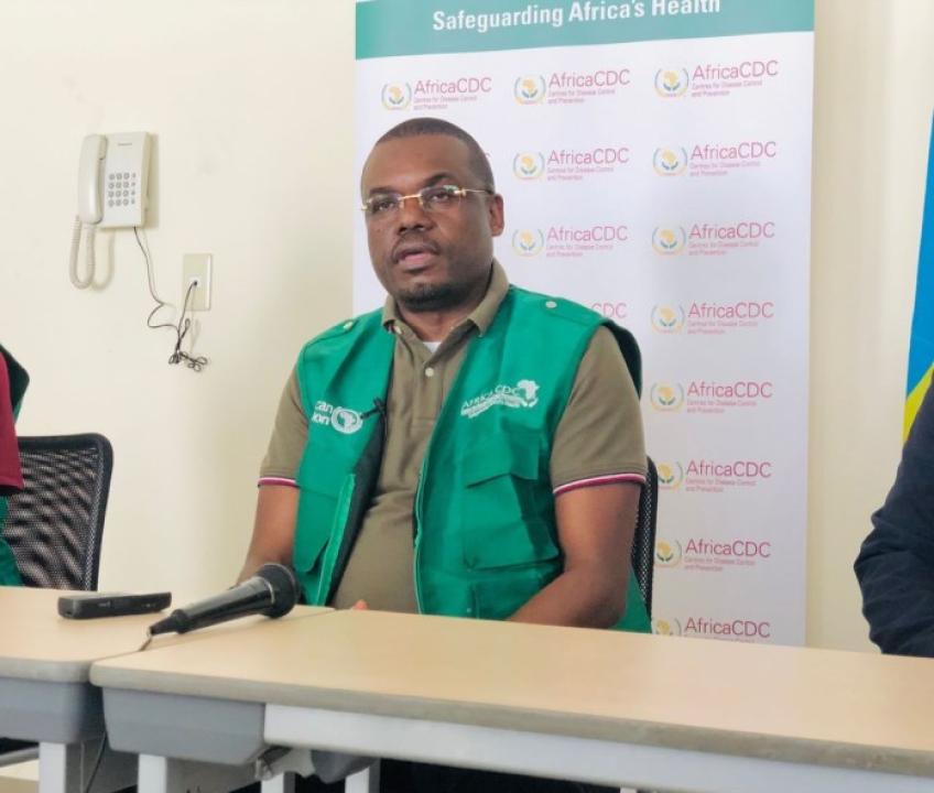 Docteur Jean Kabeya, DG de Africa CDC