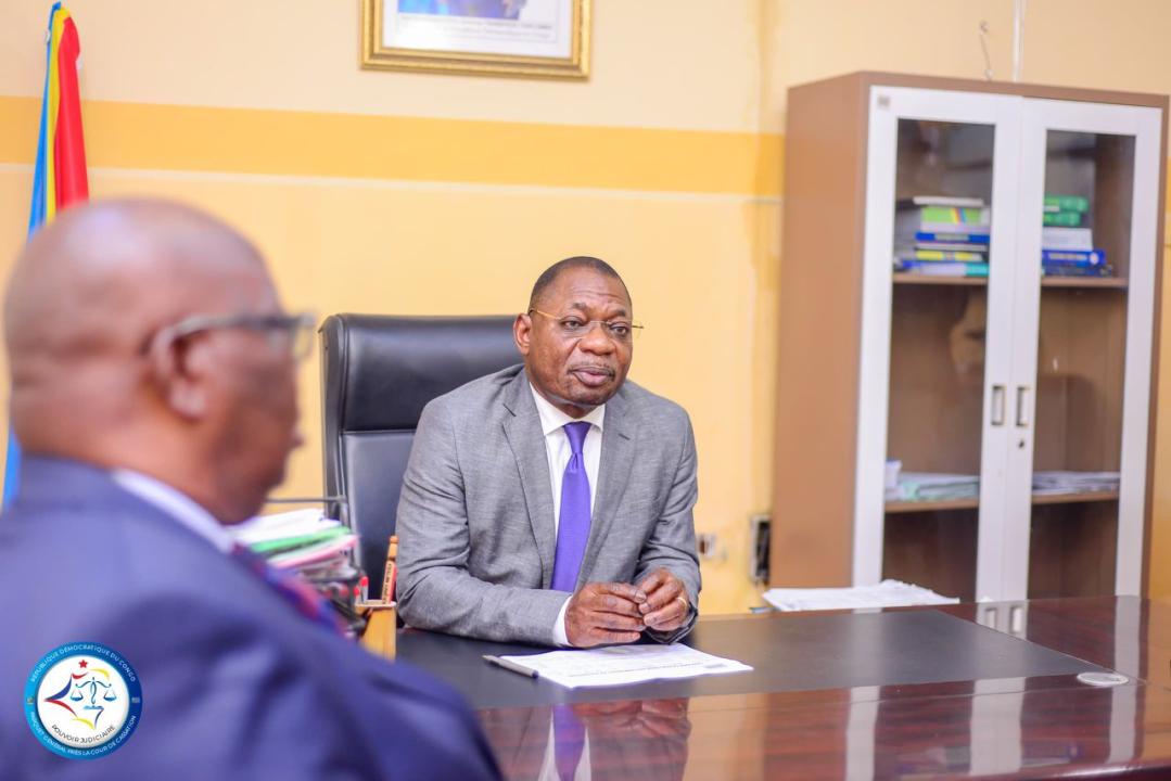 Le Procureur général près la Cour de Cassation Firmin Mvonde Mambu
