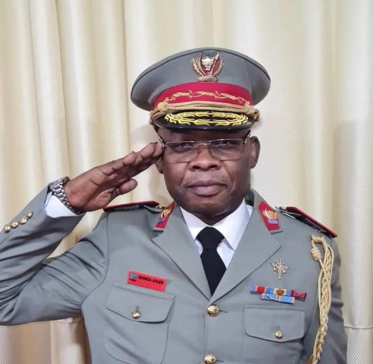 Le nouveau chef d'état major des FARDC, Jules Banza Mwilambwe 