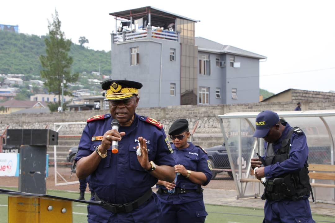 le Commissaire divisionnaire adjoint, Eddy Mukuna Ntumba, Commissaire provincial de la Police nationale congolaise (PNC), du Nord-Kivu [photo d'illustration]