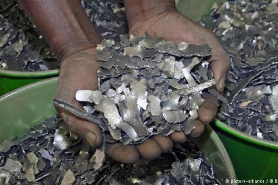 Un échantillon de l’étain, l'un des minerais les plus appréciés au monde