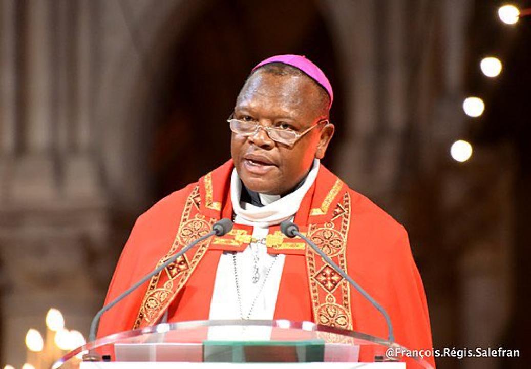 Le cardinal Fridolin Ambongo