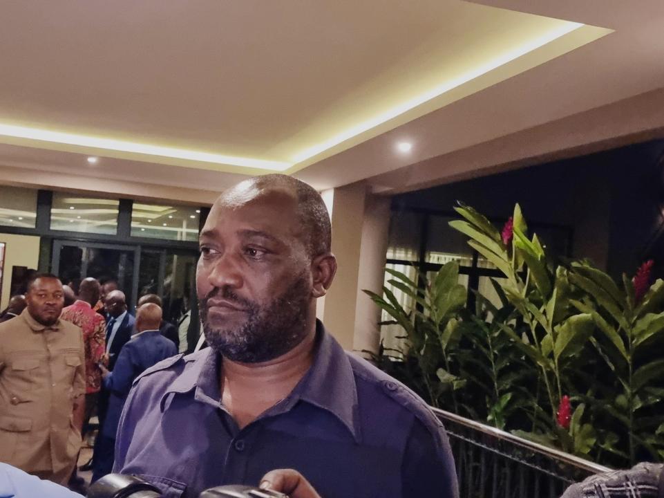 Jean-Claude Bambanze,  président de la société civile de Rutshuru au Nord-Kivu
