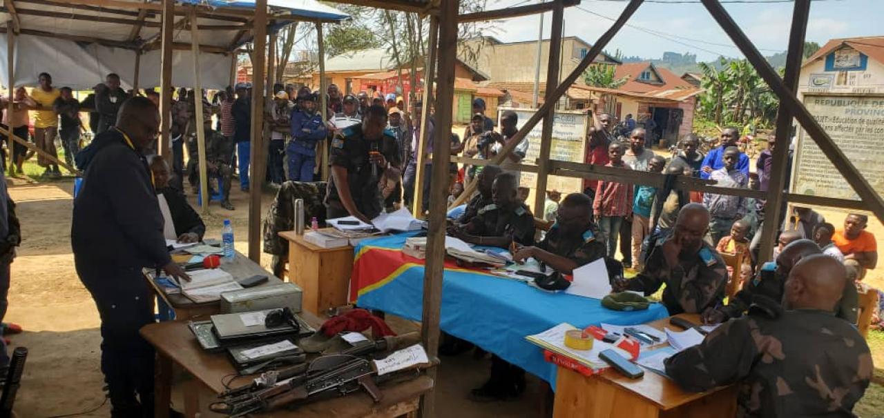 Audiences foraines contre 23 militaires de l’Armée congolaise à Lubero au Nord-Kivu