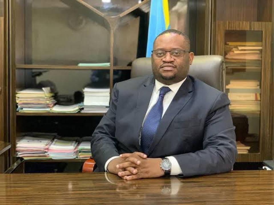 Doudou Fwamba Libotayi, ministre des finances