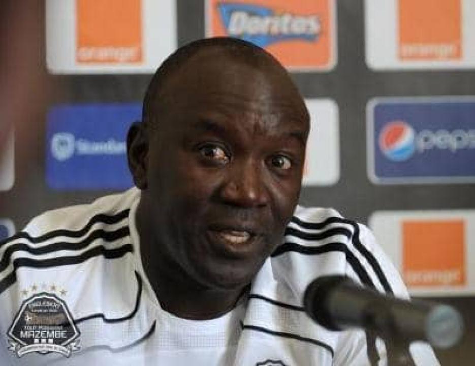 Lamine N'diaye lors d'une conférence de presse. [Photo d'illustration]