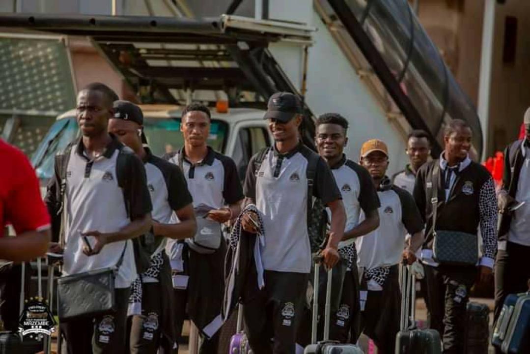 Les joueurs du TP Mazembe