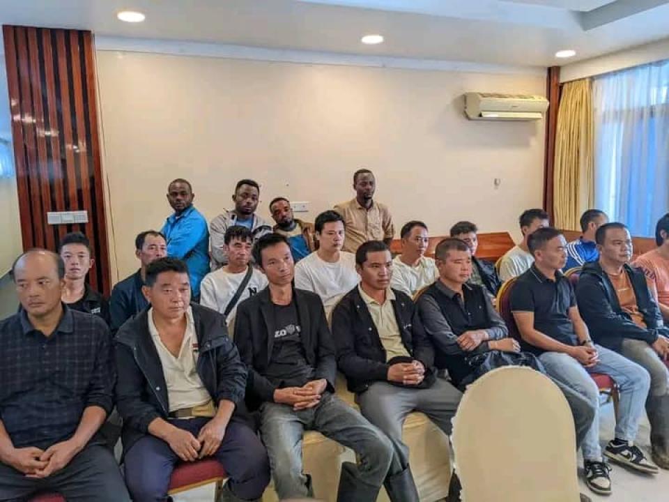 De chinois arrêtés au Sud-Kivu pour exploitation illicite de minerais. [Photo d'illustration]