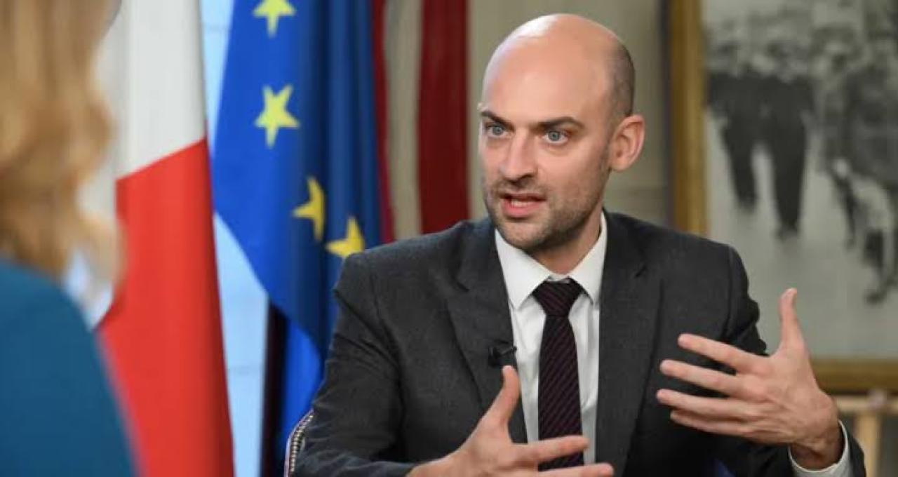 Jean-Noël Barrot, Ministre français des Affaires Étrangères.
