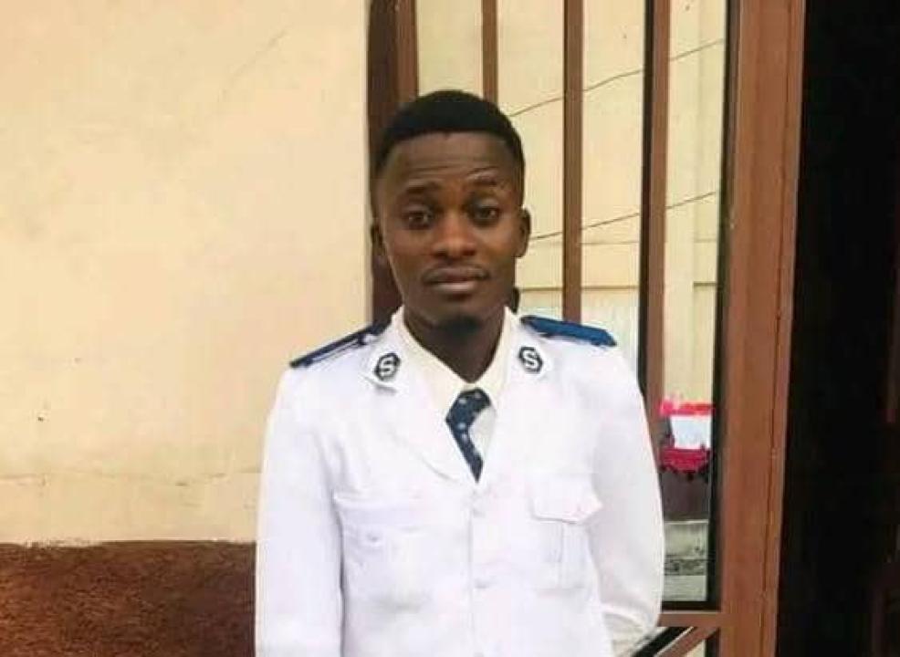 Le fanfariste de l'Armée du Salut, Dieu Ndombasi Kiala. [Photo d'illustration]