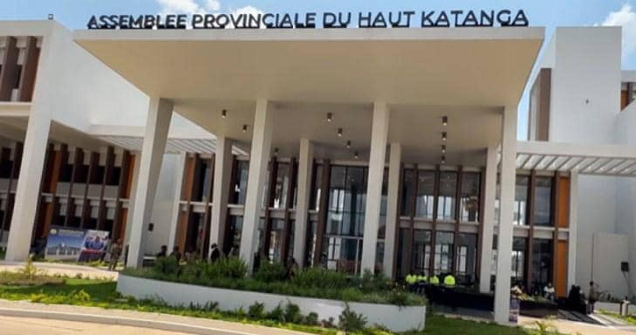 Bâtiment de l'Assemblée provinciale du Haut-katanga. [Photo d'illustration]