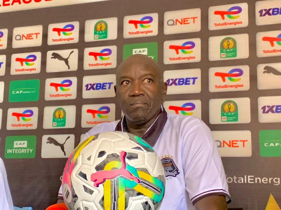 Lamine Ndiaye, l'entraîneur du TP Mazembe