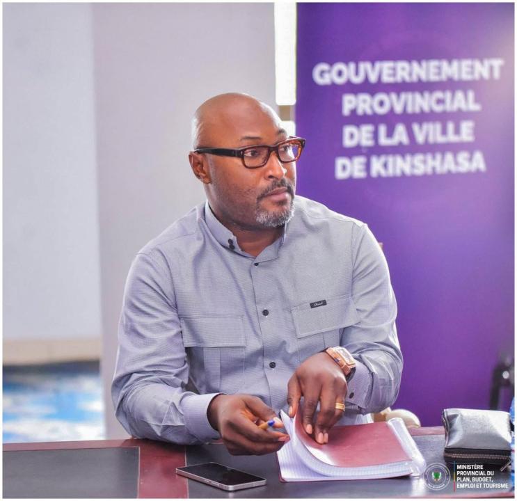 Jésus Noël Sheke, ministre provincial du Plan, Budget, Emploi et Tourisme
