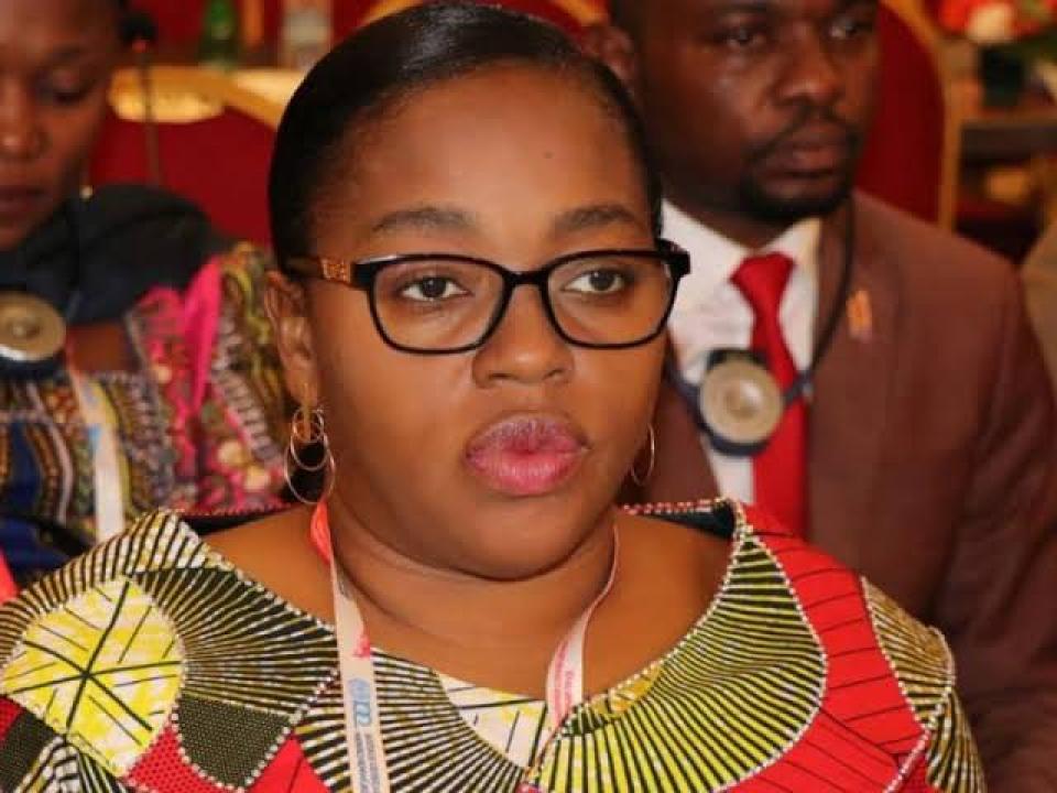 Dr Nene Nkulu Ilunga, présidente du parti politique Alliance des Forces pour le Bien-être des Congolais-AFBC