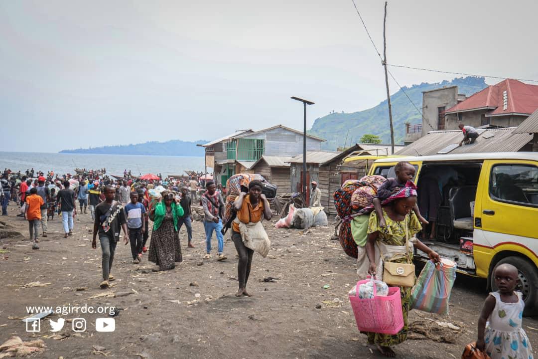Les déplacés de guerre au Nord-kivu [ photo d'illustration]
