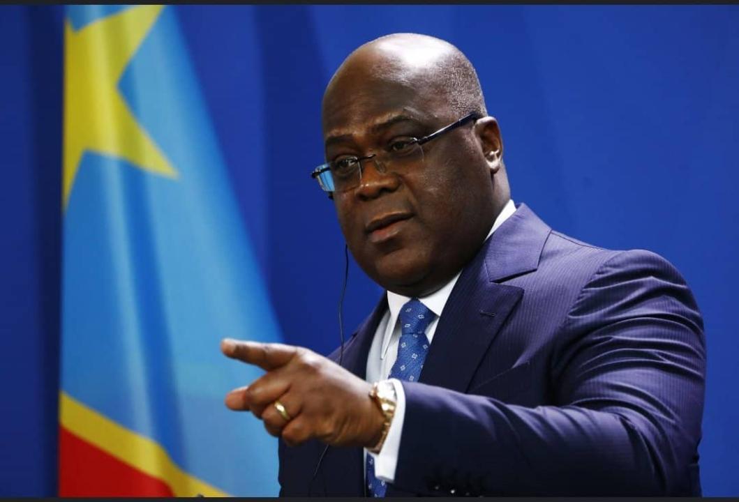 Le chef de l'État Félix Tshisekedi