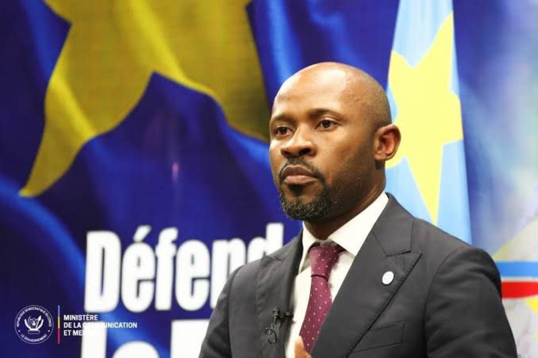 Patrick Muyaya, ministre de la communication et médias