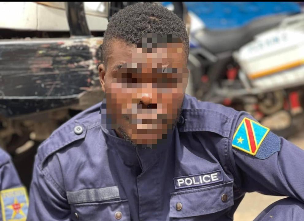 L'un des présumés policiers bandits