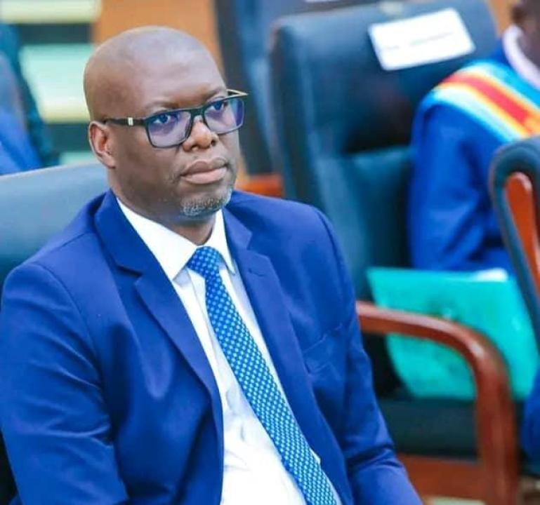 Le gouverneur du Haut-Katanga, Jacques Kyabula Katwe