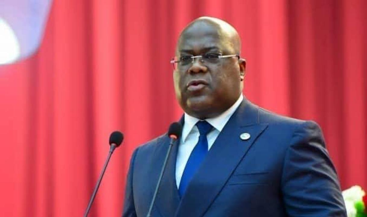 Le chef de l'État Félix Tshisekedi