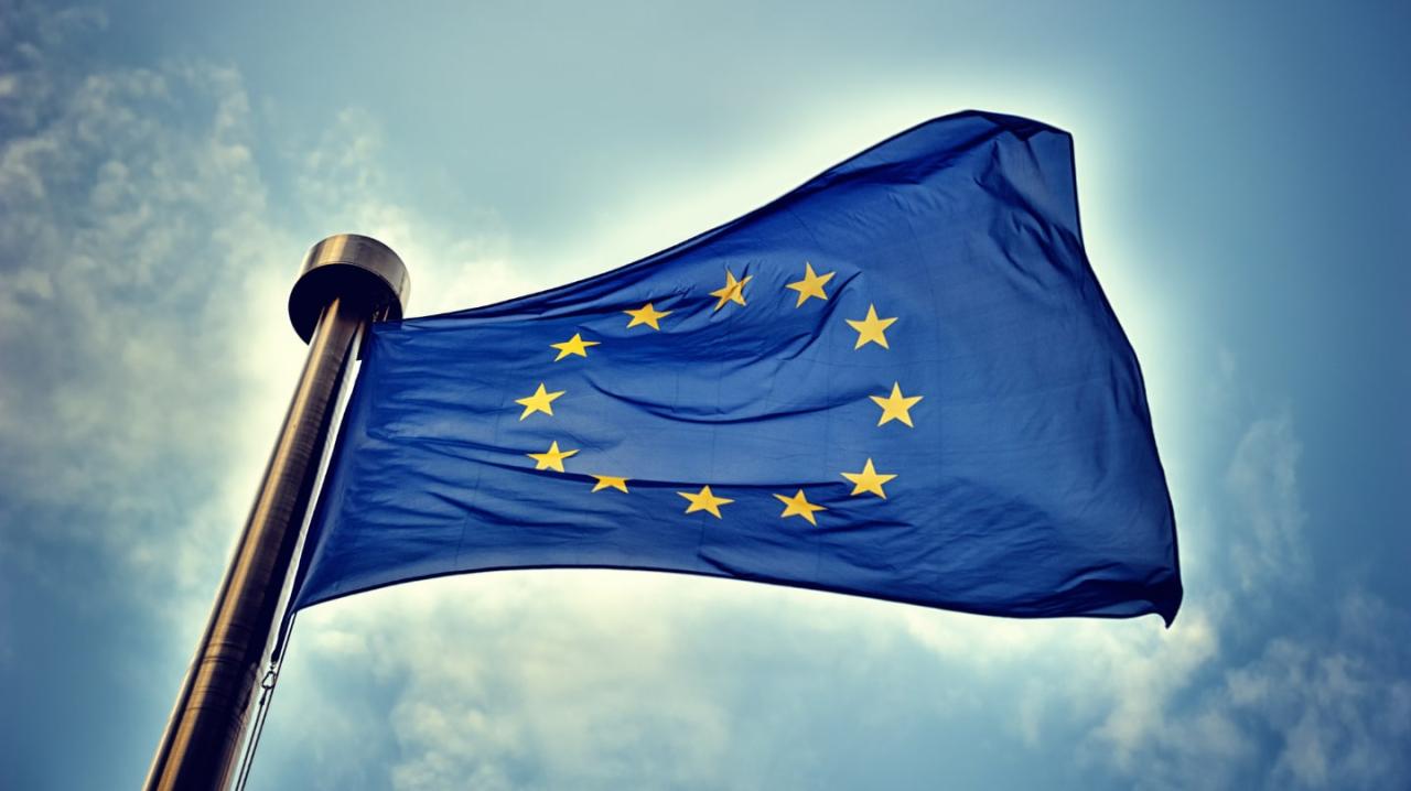 Le drapeau de l'Union européenne