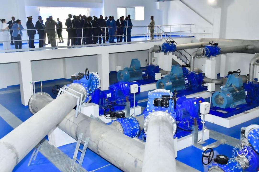 L’usine de traitement d’eau de la Regideso Binza Ozone [photo d’illustration]