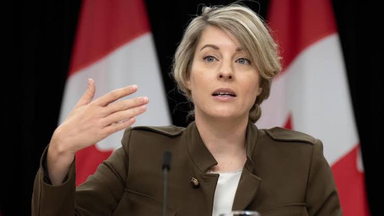 La ministre canadienne des affaires étrangères, Mélanie Joly [photo d'illustration]