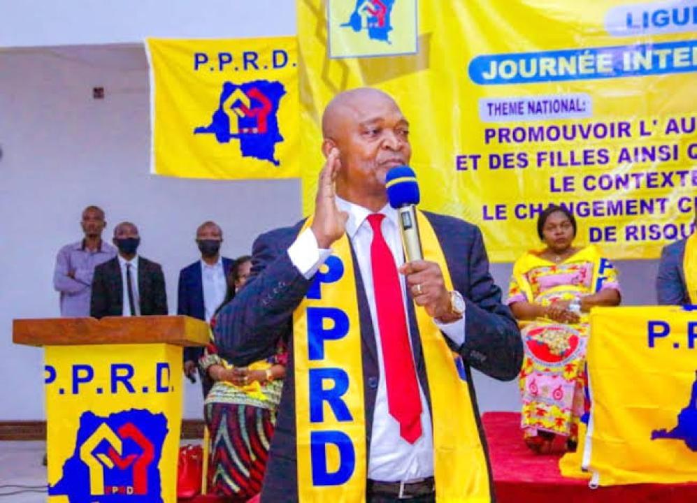 Le secrétaire permanent du PPRD Ramazani Shadary
