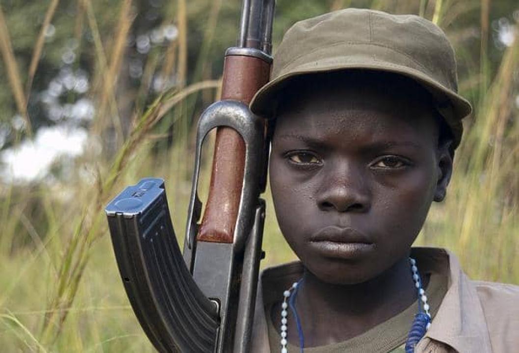 Un enfant soldat. [Photo d'illustration]