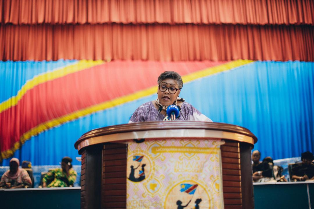 La Première Ministre Judith Suminwa Tuluka