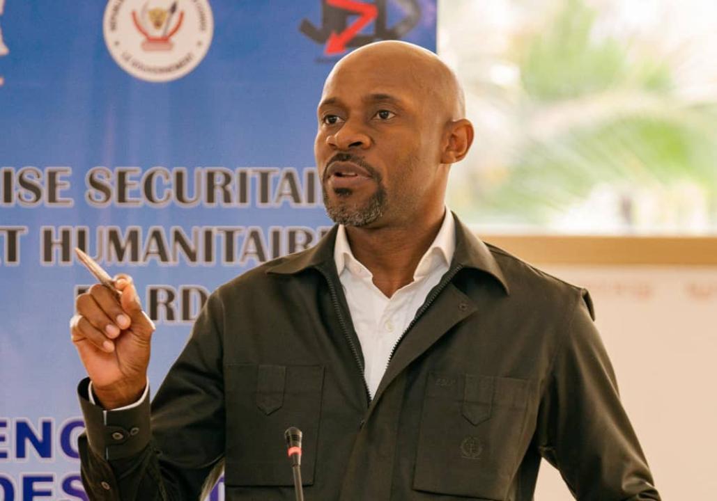 Le ministre de la Communication et Médias Patrick Muyaya