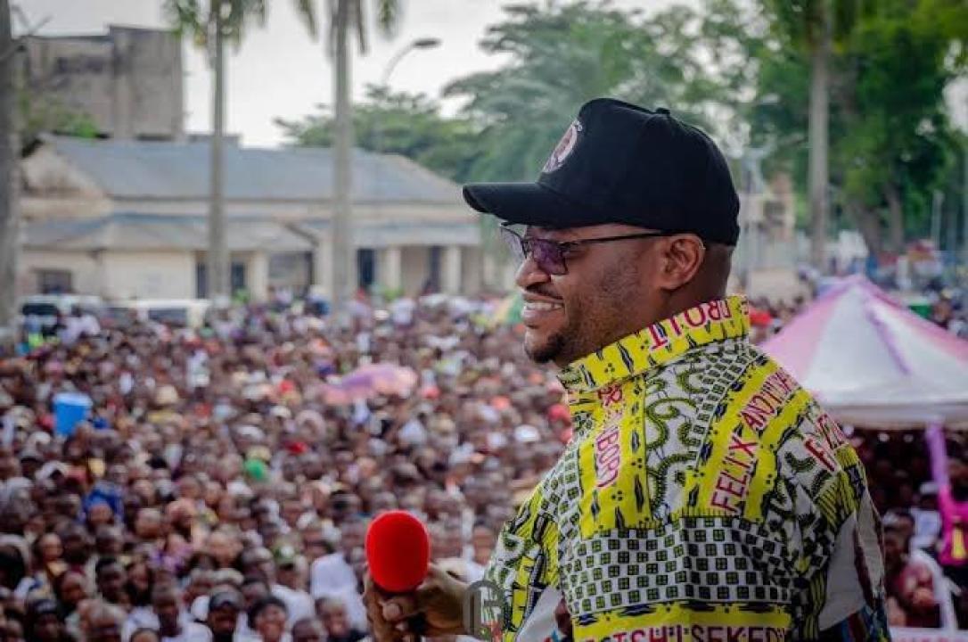 Le ministre des finances Doudou Fwamba Linkunde dans la province de Tshopo [ Photo d'illustration]