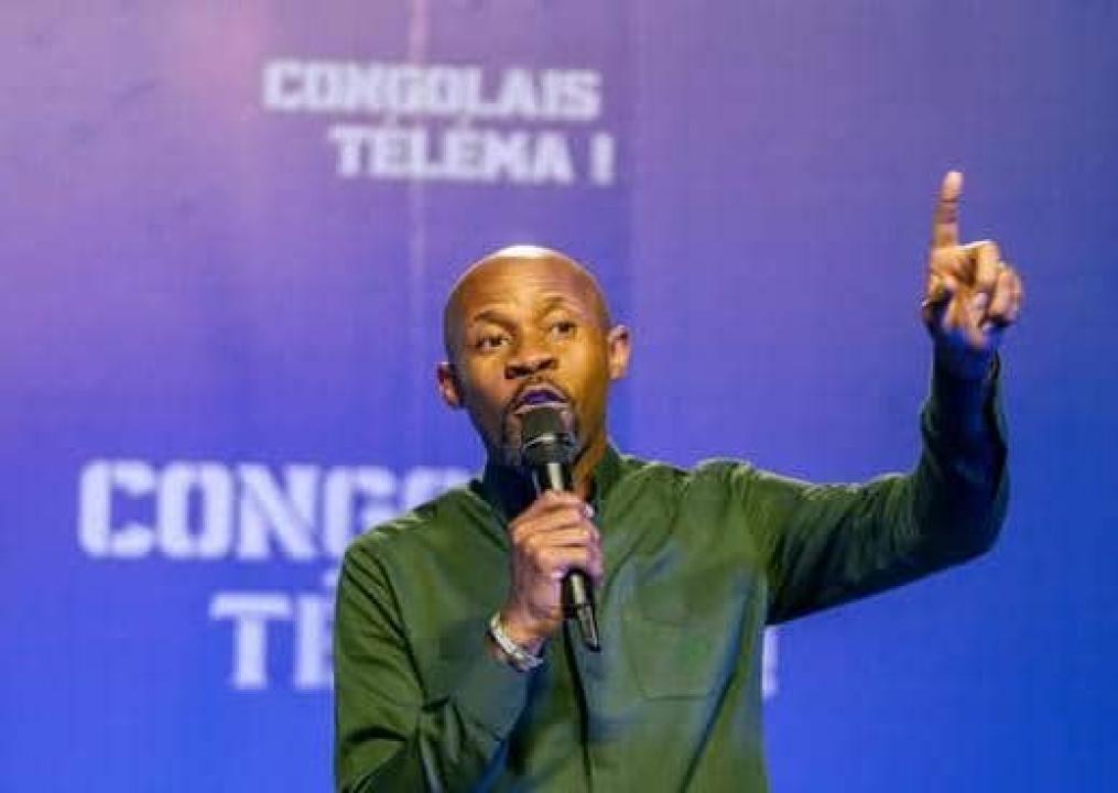 Le ministre de la communication et des médias, Patrick Muyaya Katembwe.