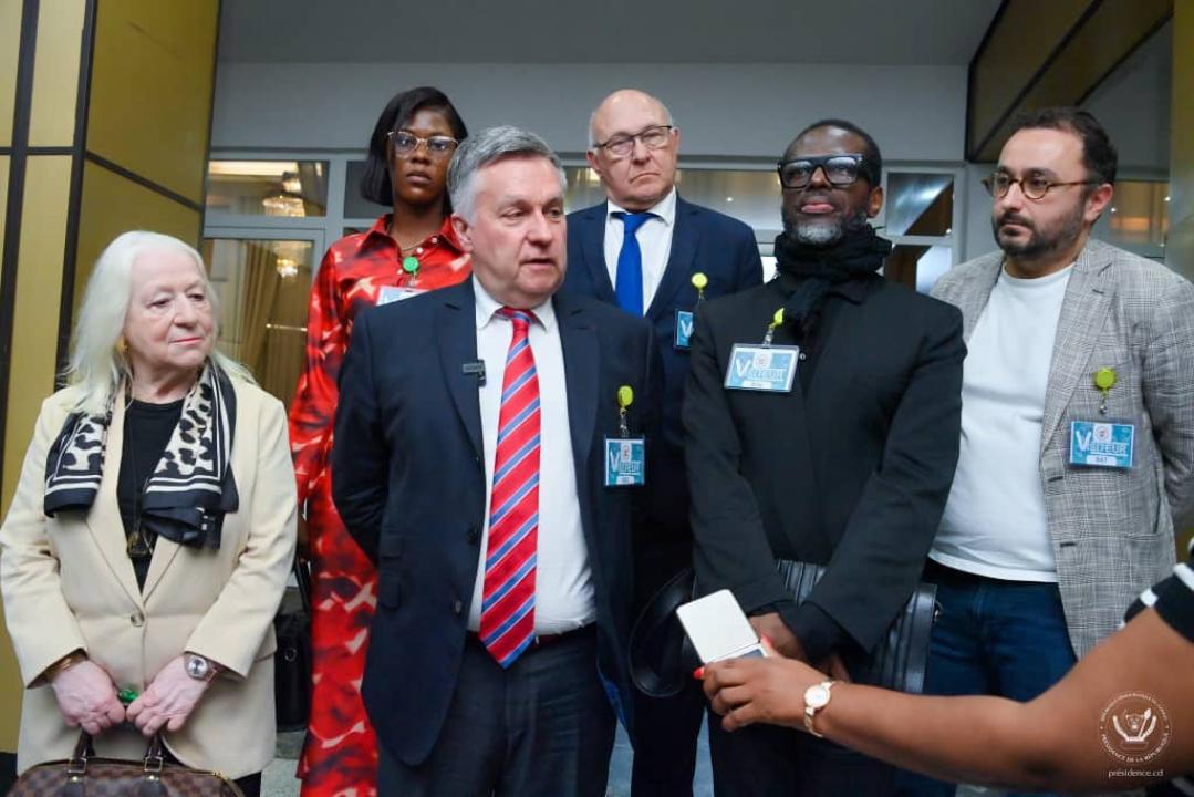 La société civile française reçue par le chef de l'État Félix Tshisekedi, samedi 15 mars 2025